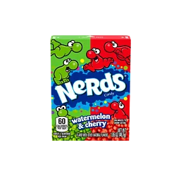 Леденец "Wonka Nerds" Арбуз и вишня 46.7гр США