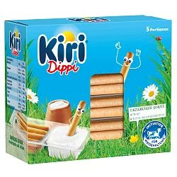Сыр Kiri Dippi сливочный с хлебными палочками 175гр