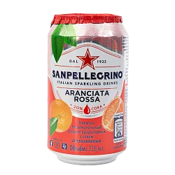 Напиток газ. "Sanpellegrino" апельсин розовый 330мл Италия