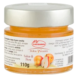 Соус фруктовый "Dolce Piccante" из груши 110гр Италия