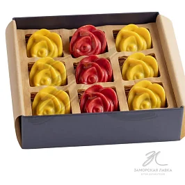 Конфеты "Giraudi" Rose шоколадные с начинкой джандуйя 90гр 