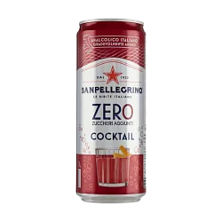 Напиток газ. "Sanpellegrino" Cocteil Zero 330мл Италия