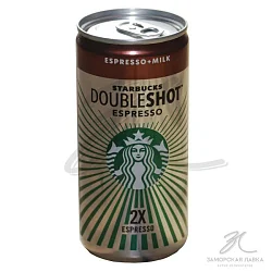 Кофейный напиток "Starbucks" Даблшот ж/б 0,2 л 