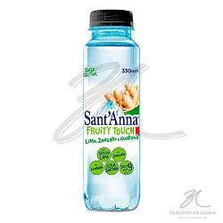 Минеральная вода "Sant'Anna" Frutti Lime Zenzero Guarana 0,33л Италия