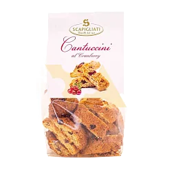 Кантуччини "Scapigliati" с клюквой 150 гр Италия