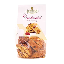 Кантуччини "Scapigliati" с клюквой 150 гр 