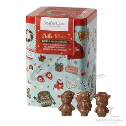 Шоколадные фигурки "Simon Coll" Hello Winter Ассорти ж/б 120 гр