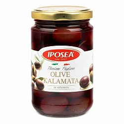 Оливки Каламата "Iposea" 290гр. Италия