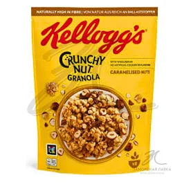 Гранола "Kellogg`s" с карамелизированными орехами 380 гр
