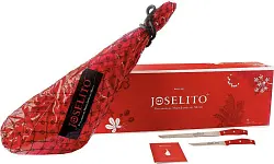 Подарочный набор Хамон «Хоселито» 100% Иберико Бейота с/в 48 мес с 2 ножами