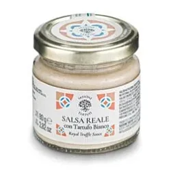 Соус-крем "Sassone Tartufi" Королевский из белого трюфеля 3% 80гр Италия