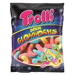 Мармелад "Trolli" кислые червячки 150гр Германия