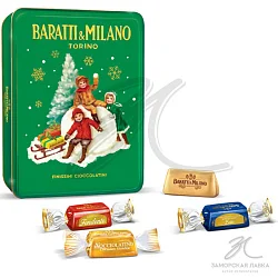 Конфеты "Baratti&Milano" Чоколатини Пралине шоколадные ассорти ж/б 300гр Италия
