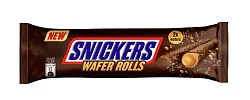 Вафли "Snickers" трубочки 24 гр