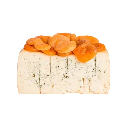 Сыр с ликером амаретто и абрикосами 50% 