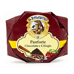 Панфорте "IL Balestro" с шоколадом и черешней 250гр Италия
