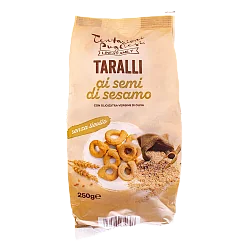 Таралли "Tentazioni Pugliesi" с кунжутом 250гр Италия