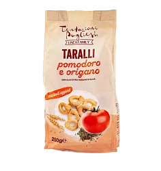 Таралли "Tentazioni Pugliesi" с томатами и орегано 250гр Италия