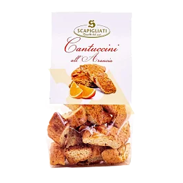 Кантуччини "Scapigliati" с апел. цукатами 150 гр