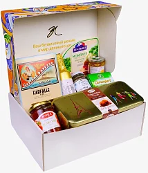 Набор "Коробка подарочная" белая №1 Набор "Коробка подарочная" белая №1