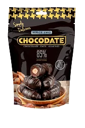 Финики"Chocodate"с миндалем в горьком шоколаде 100г ОАЭ