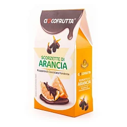 Цукаты "Cioccofrutta" апельсиновые в тем.шоколаде 100гр Италия