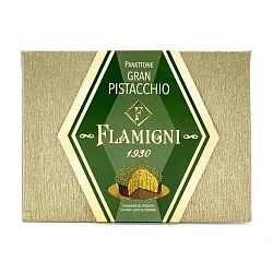 Панеттоне "Flamigni" GRAN PISTACCHIO 350гр Италия