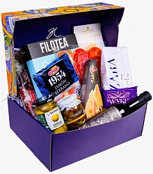 Набор "Коробка подарочная" синяя №2 Набор "Коробка подарочная" синяя №2