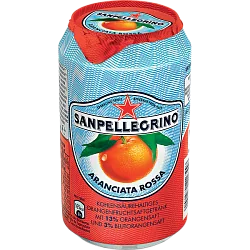 Напиток газ. "Sanpellegrino" красный апельсин 330мл Италия