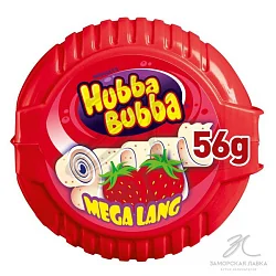 Жев. резинка "Hubba Bubba" Клубника 56гр