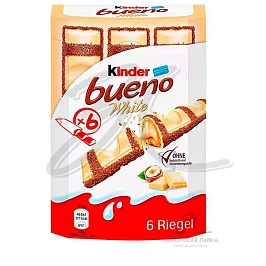 Вафли "Kinder" Bueno White 117гр