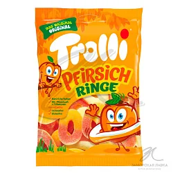 Мармелад "Trolli" Персиковые колечки 150гр Германия