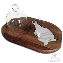 Набор для трюфеля “Ambrogio Sanelli” из орех. дерева с прямым лезвием