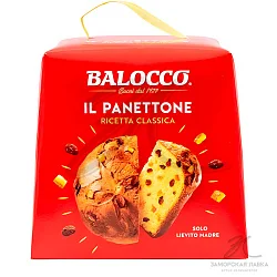 Панеттоне "Balocco"  с изюмом и цукатами 750 гр Италия