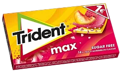 Жев. резинка ''Trident'' персик и арбуз 