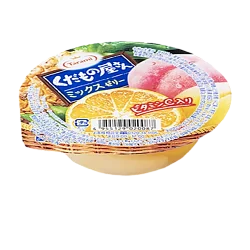 Желе фруктовое "Tarami" ассорти с фруктами 160г Япония