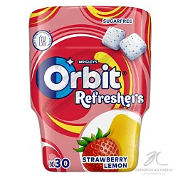 Жев. резинка "Orbit" Refreshers Strawberry Lemon 67 гр