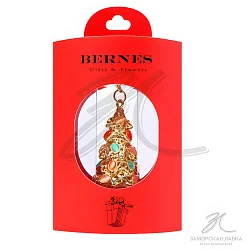 Брелок "Bernes" Елочка Gold