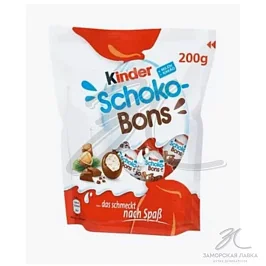 Конфеты "Kinder" Choco Bons c ореховой начинкой 200 гр
