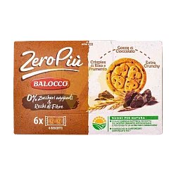 Печенье "Balocco" без сахара с шок. каплями 210гр Италия