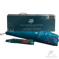 Подарочный набор Хамон «Sánchez Romero Carvajal» 100% Иберико Бейота с/в 36 мес с ломо