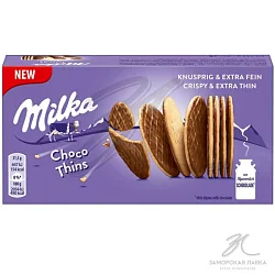 Печенье "Milka" Choco thins 151 гр 