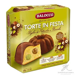 Торт "Ballocco" Фисташка и фундук 400гр Италия