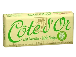 Шоколад "Cote D'Or" молочный с фундуком 150гр Бельгия