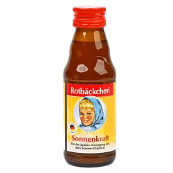 Сок "Rotbäckchen" Сила Солнца фрукт. ст/б 125 мл Германия