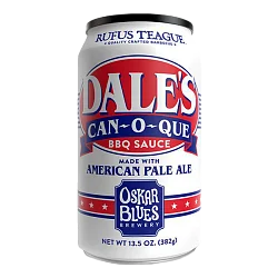 Соус томатный "Rufus Teague" Dales American Pale Ale BBQ Sauce ж/б 382гр США