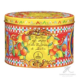 Панеттоне "DOLCE&GABBANA" с цукатами и шафраном ж/б 500 гр Италия