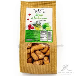 Таралли "Tentazioni Pugliesi" с розовым перцем и лаймом 200 гр