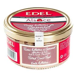 Рийет "Edel" из мяса утки ручной работы ст/б 140гр Франция
