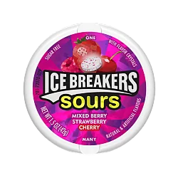 Леденцы "Ice Breakers" со клубники 42гр США